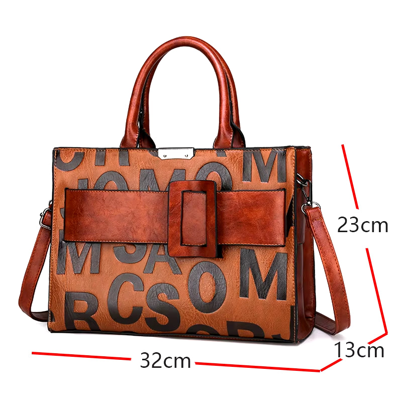 3-Piece Set Ladies Handbag Luxury Brand Pu Leather Handbags Fashion Shoulder Crossbody Bags for Women 2023 New Tote Bag Bolsos